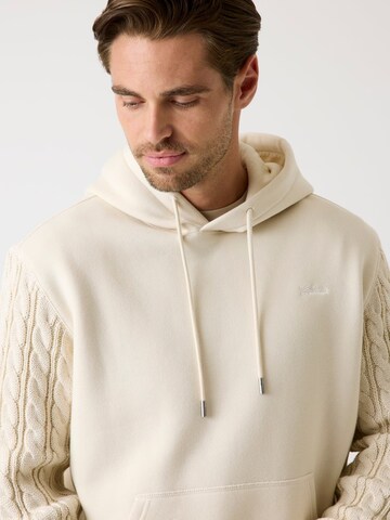 GUESS Sweatshirt in Beige