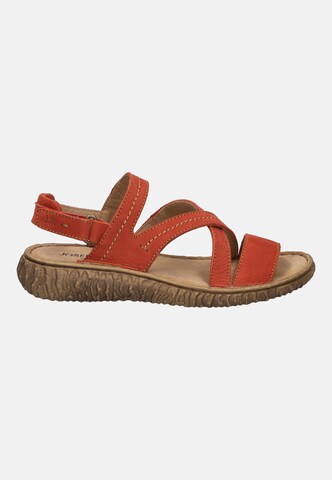 JOSEF SEIBEL Sandals 'Ronja 05' in Orange