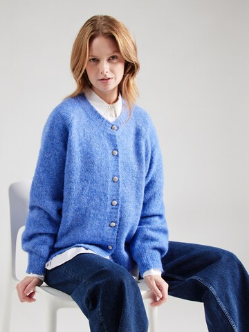 Cardigan 'LOUISA' Freequent en bleu : devant