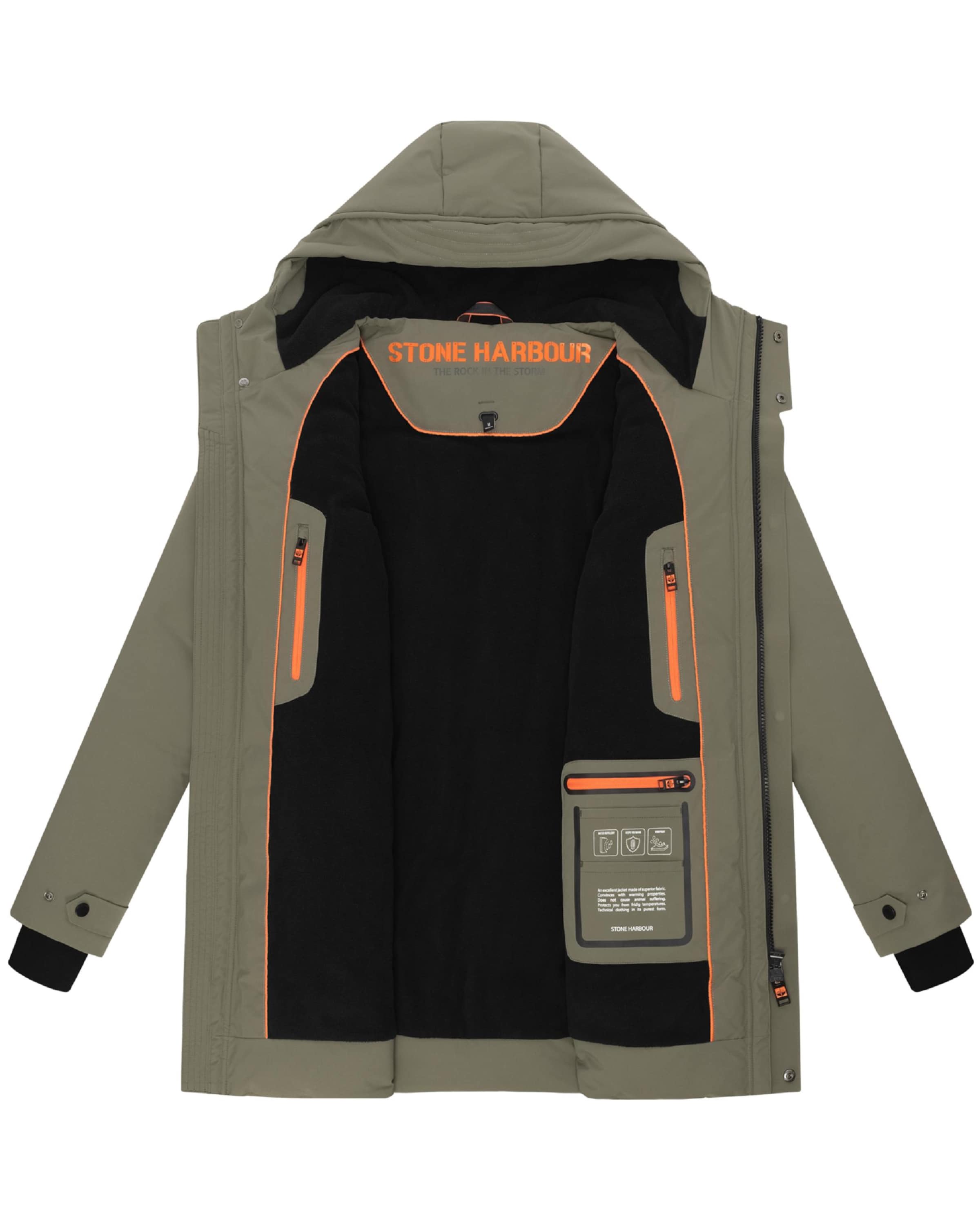 STONE HARBOUR Winter Coat 'Kitraan' in Green