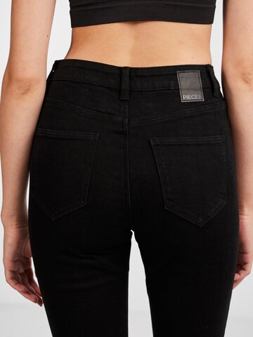 PIECES Skinny Jeans 'DANA' i svart