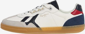 Sneaker bassa 'Ball Origin M' di Pepe Jeans in bianco: frontale