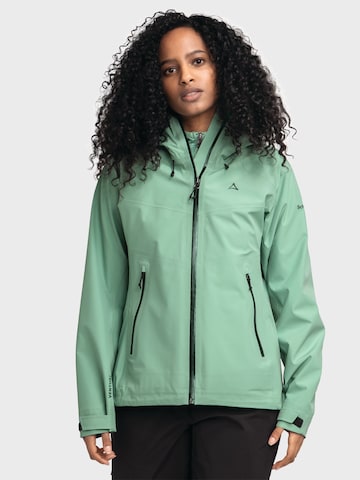 Schöffel Outdoor jacket 'Cascata' in Green: front