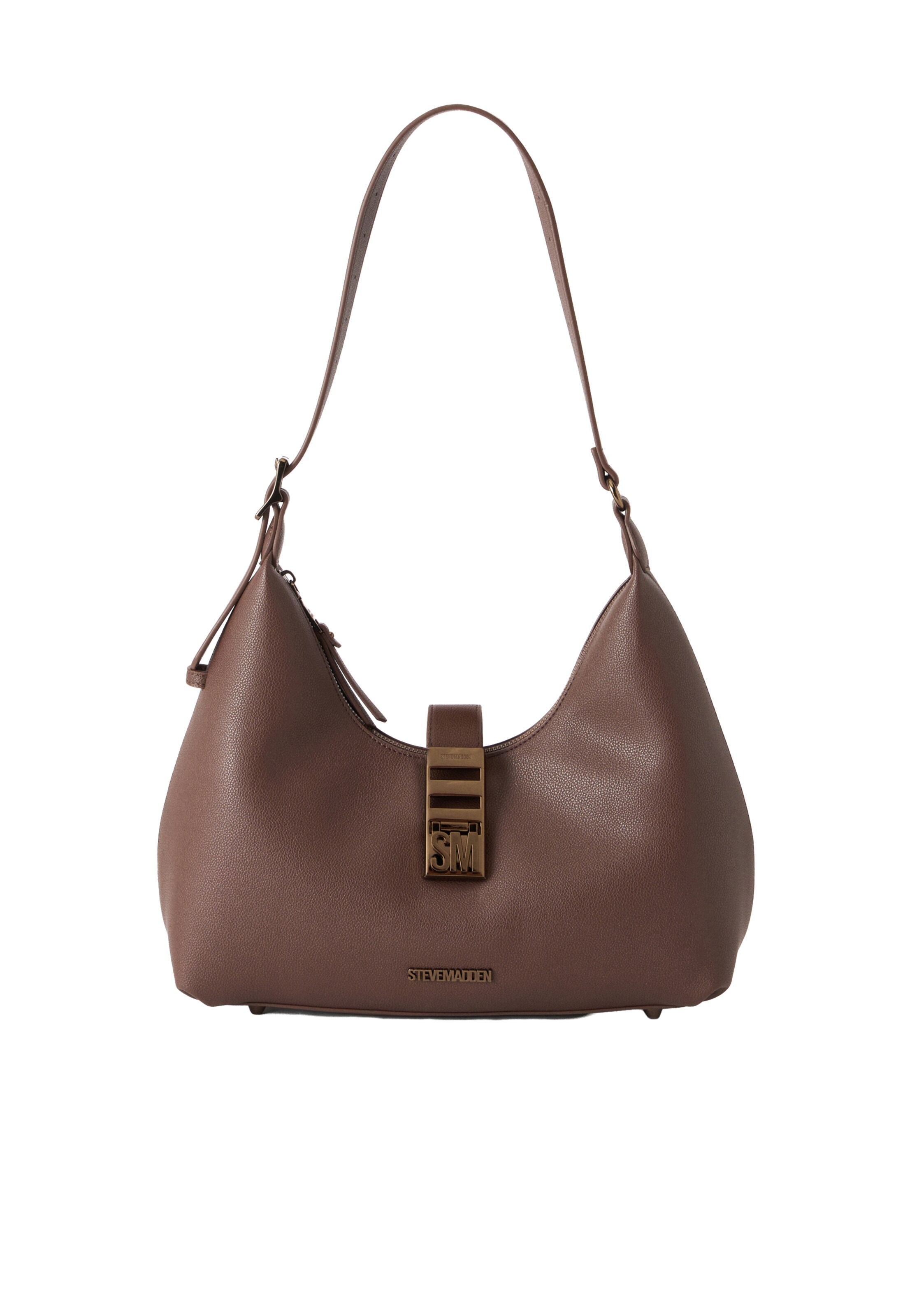 STEVE MADDEN Schultertasche 'BOVIE' in Braun: Vorderseite