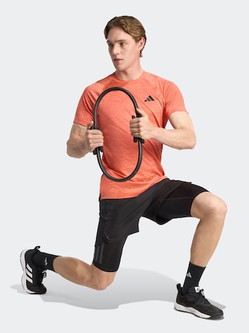 ADIDAS PERFORMANCE Функциональная футболка 'GYM+' в Оранжевый: спереди