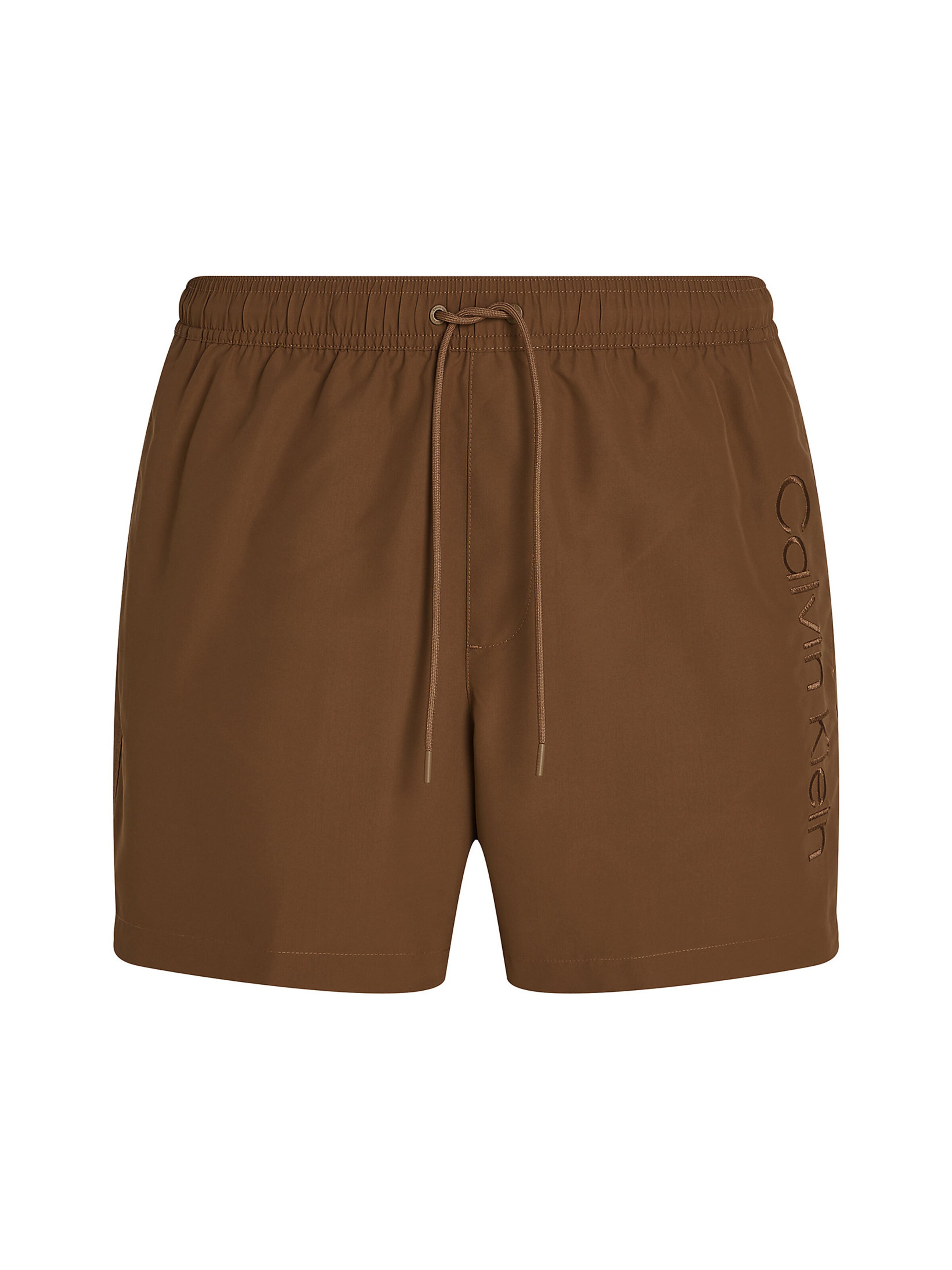 Calvin Klein Swimwear Swimming shorts in Brown: front