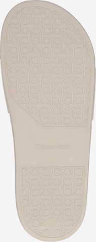 Calvin Klein Šľapky - Sivá