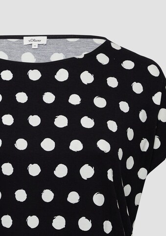T-shirt s.Oliver en noir