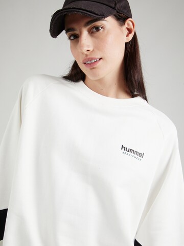 Hummel Sportsweatshirt in Wit