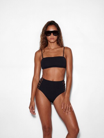 Koton Bikini Bottoms in Black: front