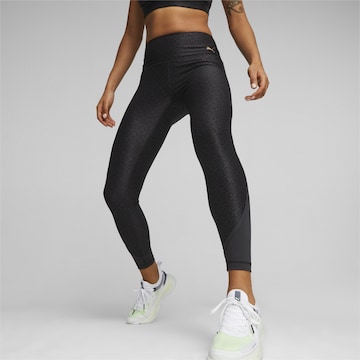 PUMA Skinny Workout Pants 'Concept' in Black: front