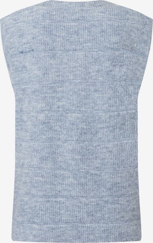 TIMEZONE - Pullover 'V-Neck Vest' em azul