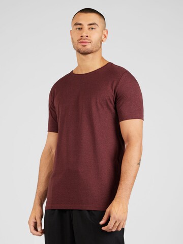 T-Shirt Lindbergh en rouge : devant