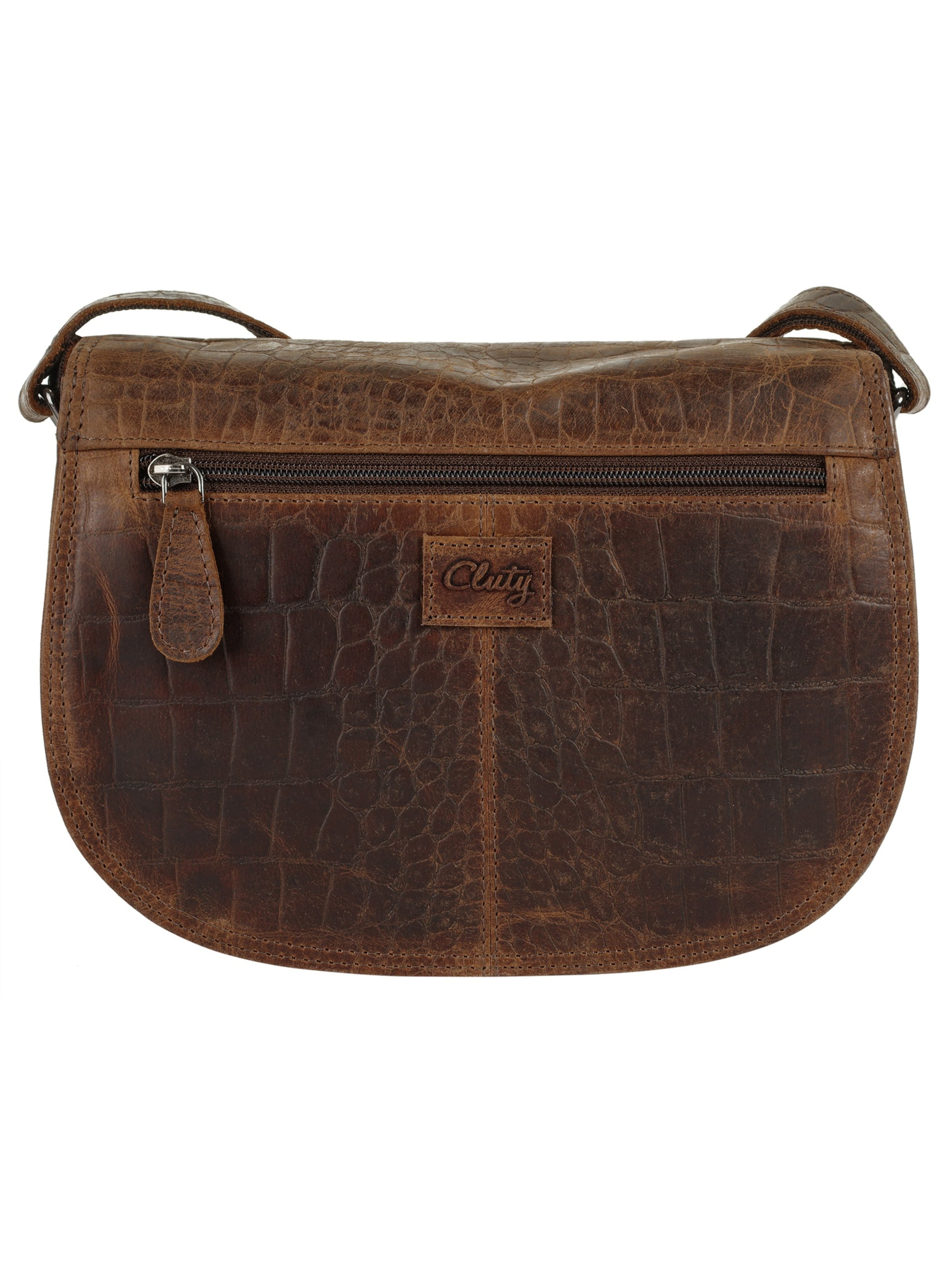 Cluty Crossbody Bag in Brown