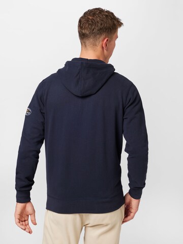 Petrol Industries Zip-Up Hoodie in Blue