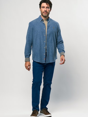 MCS Comfort Fit Paita 'Adam' värissä sininen