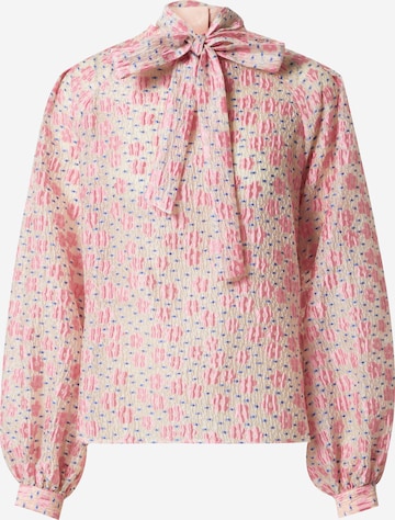 Custommade Blouse 'Dafne' in Pink: front
