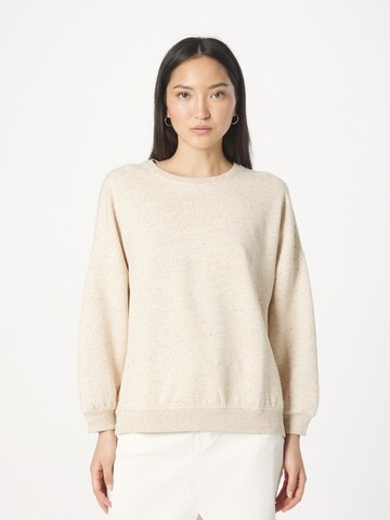 sessun Sweatshirt 'CHEBBI' in Beige: Vorderseite