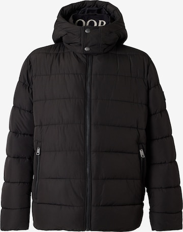 JOOP! Jeans Between-season jacket 'Joshas' in Black: front