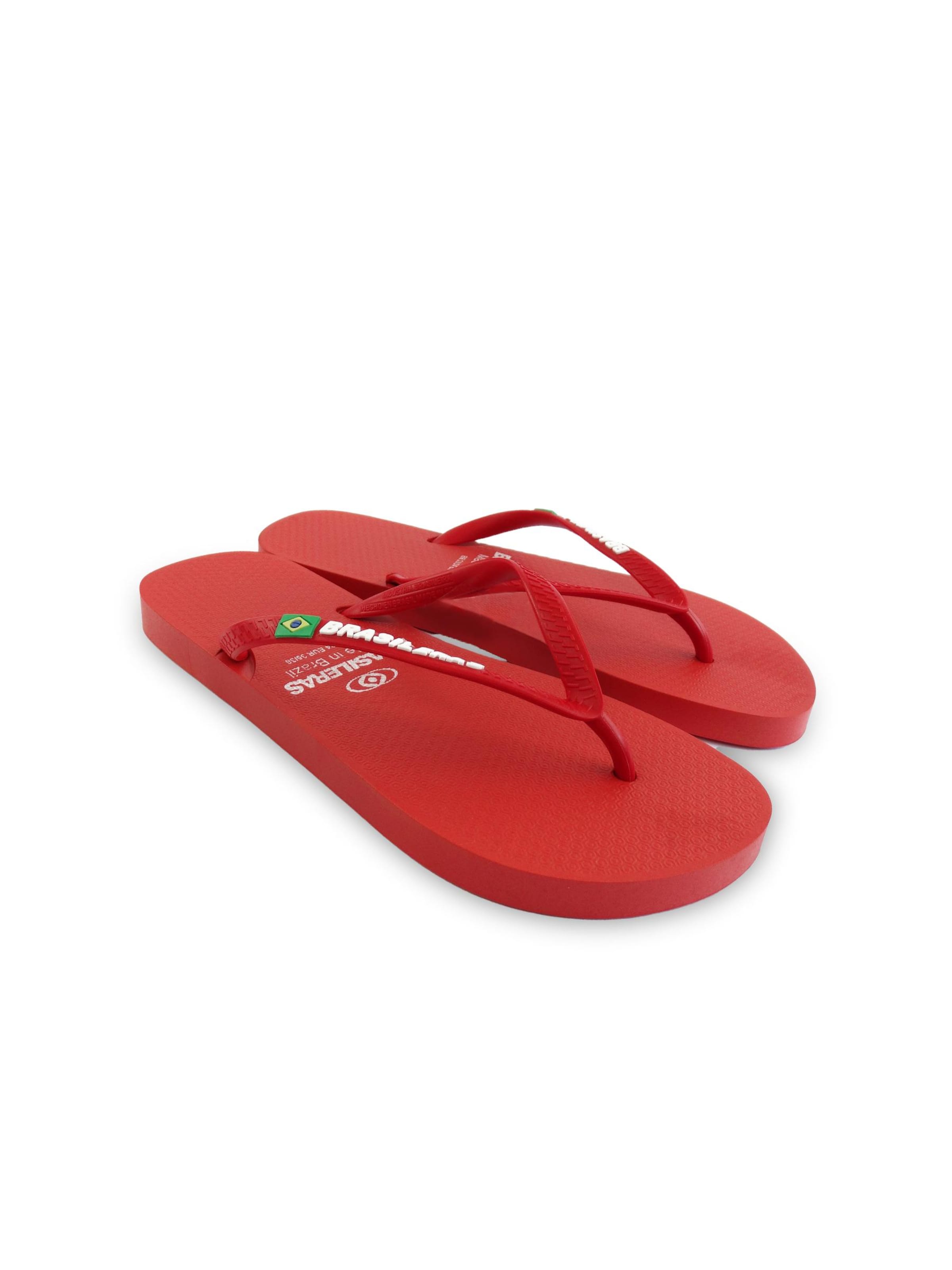 Infradito 'Classic W SS19' di Brasileras in rosso