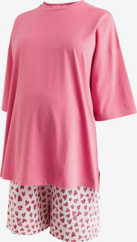 NextKratke hlače za spavanje - roza boja: prednji dio