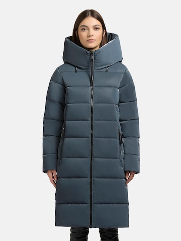 khujo Winter coat 'Jilias6' in Blue: front