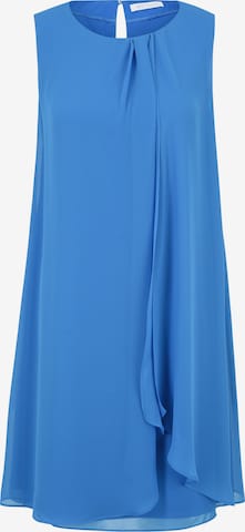 Betty & Co Chiffonkleid im Layer Look in Blau: predná strana