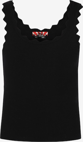 Tops en tricot MYMO en noir : devant