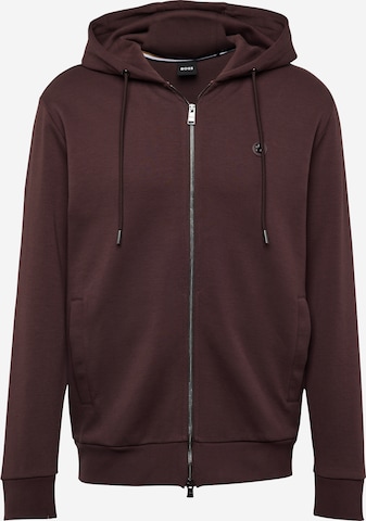 パーカー・フーディ Hugo Boss 'C-Spence' Hoodie BOSS Zip-Up Hoodie 'C-Spence 01' in Wine Red | ABOUT YOU