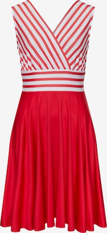 Robe d’été LASCANA en rouge : devant