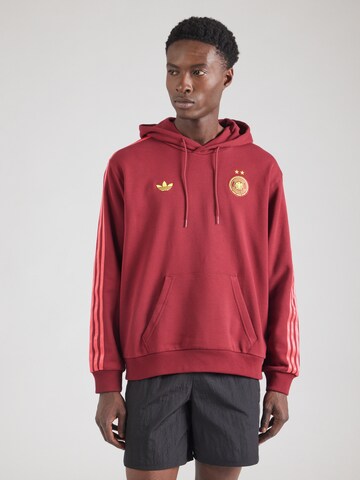 ADIDAS PERFORMANCE Athletic Sweatshirt 'DFB' in Red: front