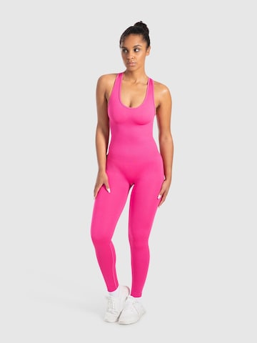 Smilodox Jumpsuit ' Seamless Elsie ' in Pink