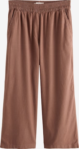 Next Broek in Bruin: voorkant