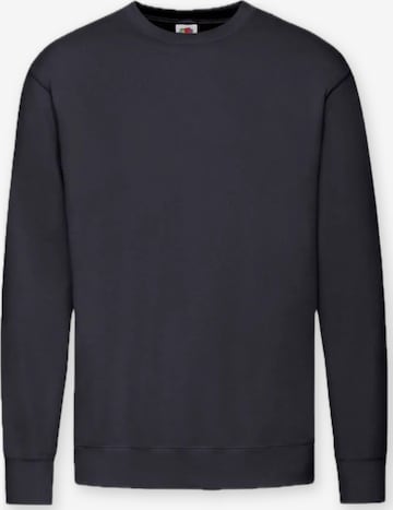 Felpa 'Crewneck sweatshirt' di FRUIT OF THE LOOM in blu: frontale