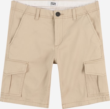 Pantaloni 'JOE' di Jack & Jones Junior in beige: frontale