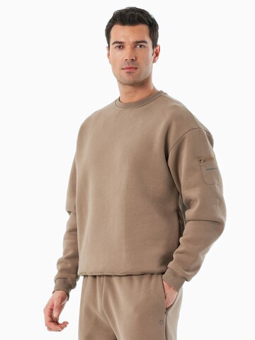 Organication Sweatshirt in Brown