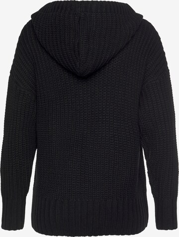 LASCANA Sweater in Black