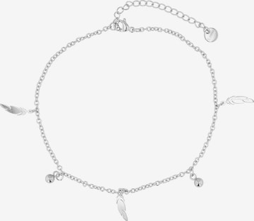 Akzent Fußschmuck 'Nyrobi, langlebig' in Silber: Vorderseite