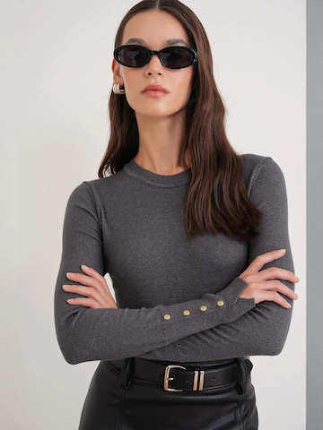 MixRay Sweater in Grey: front