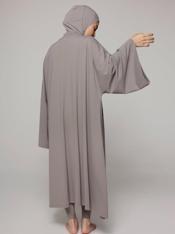 SIYA Swimwear T-Shirt Badeanzugkleid 'Cover-up' in Braun