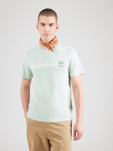 TIMBERLAND T-Shirt in Grün: Vorderseite