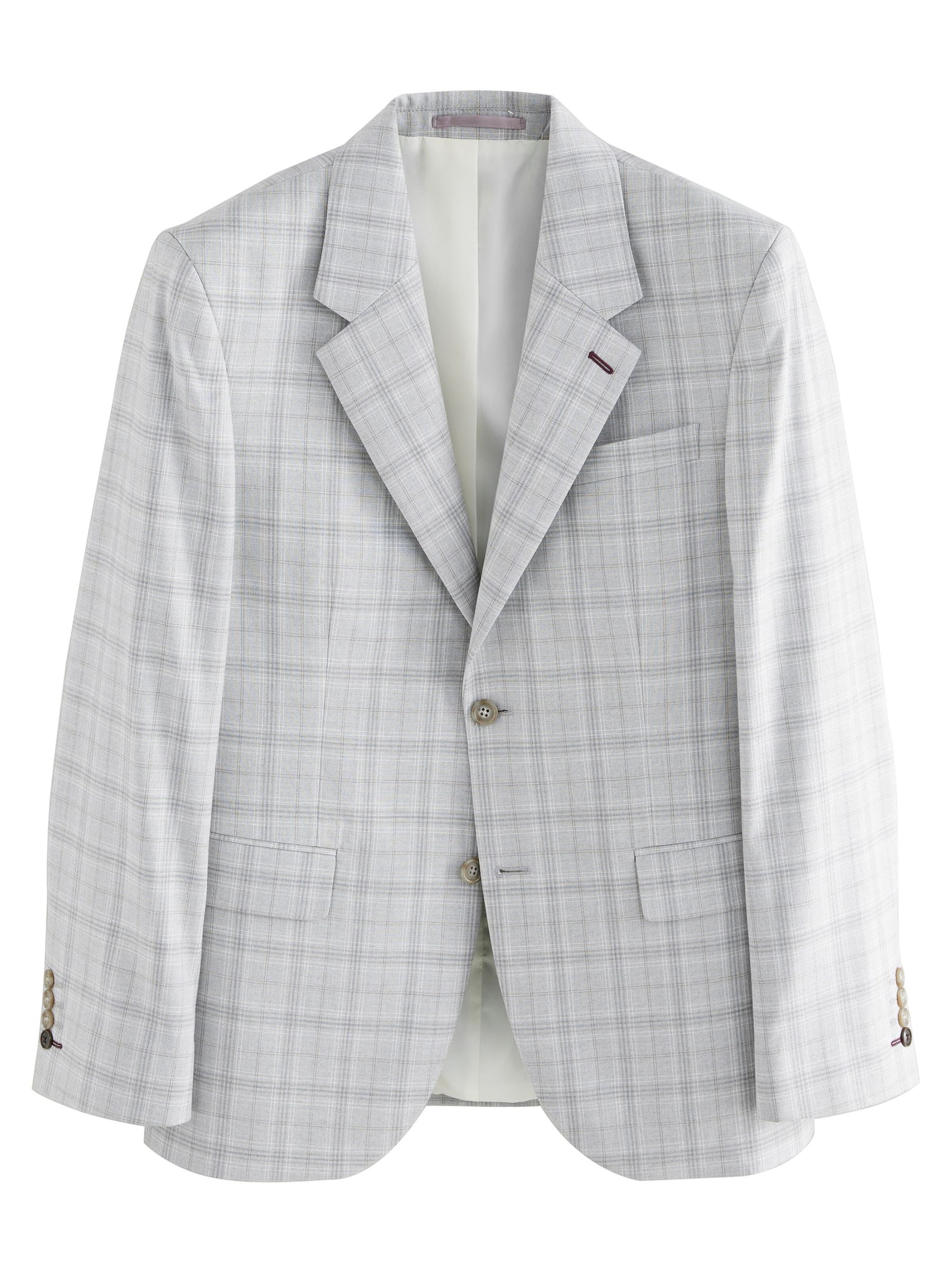 Next Regular fit Blazer in Grey: front