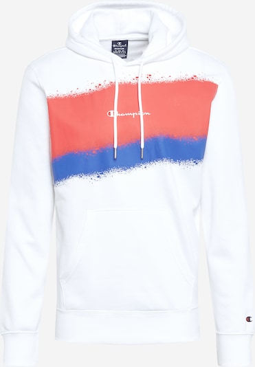 Champion Authentic Athletic Apparel Sweatshirt 'Hooded' in weiß, Produktansicht