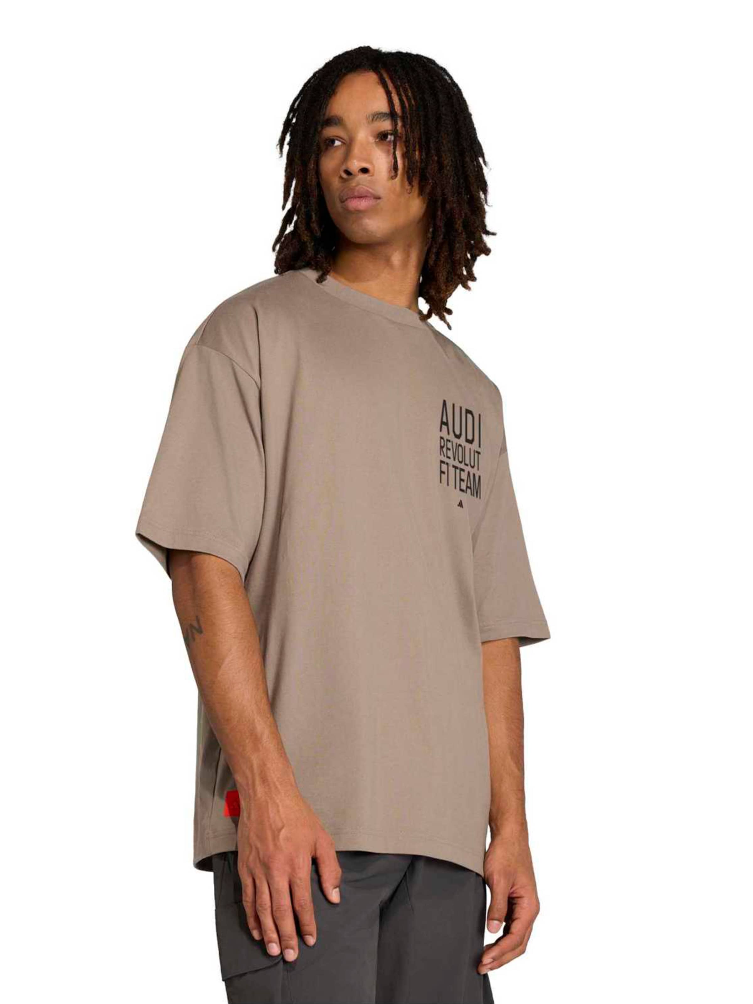 T-Shirt fonctionnel 'AU EF GR II' ADIDAS SPORTSWEAR en marron