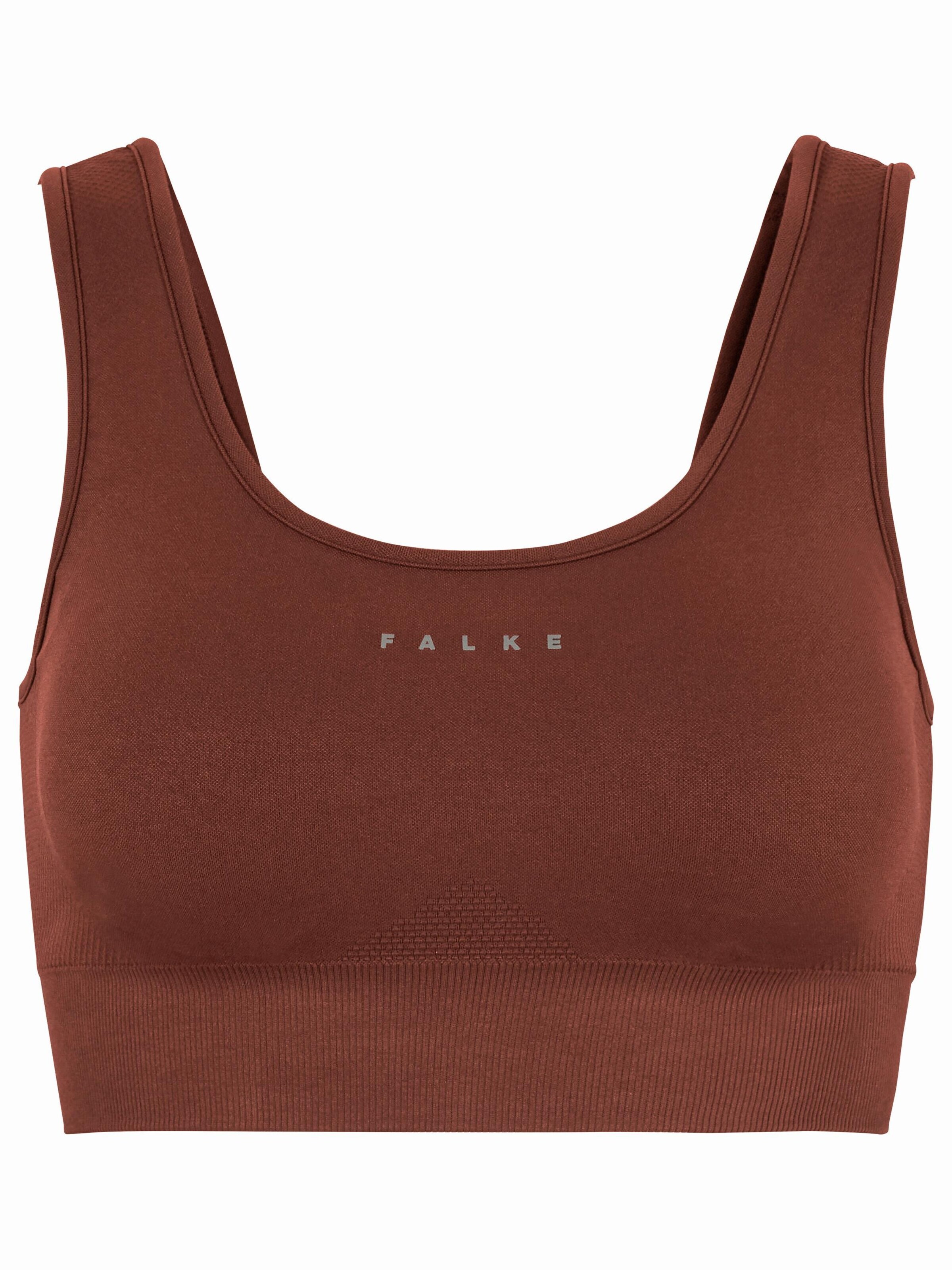 FALKE Bralette Sports Bra in Brown