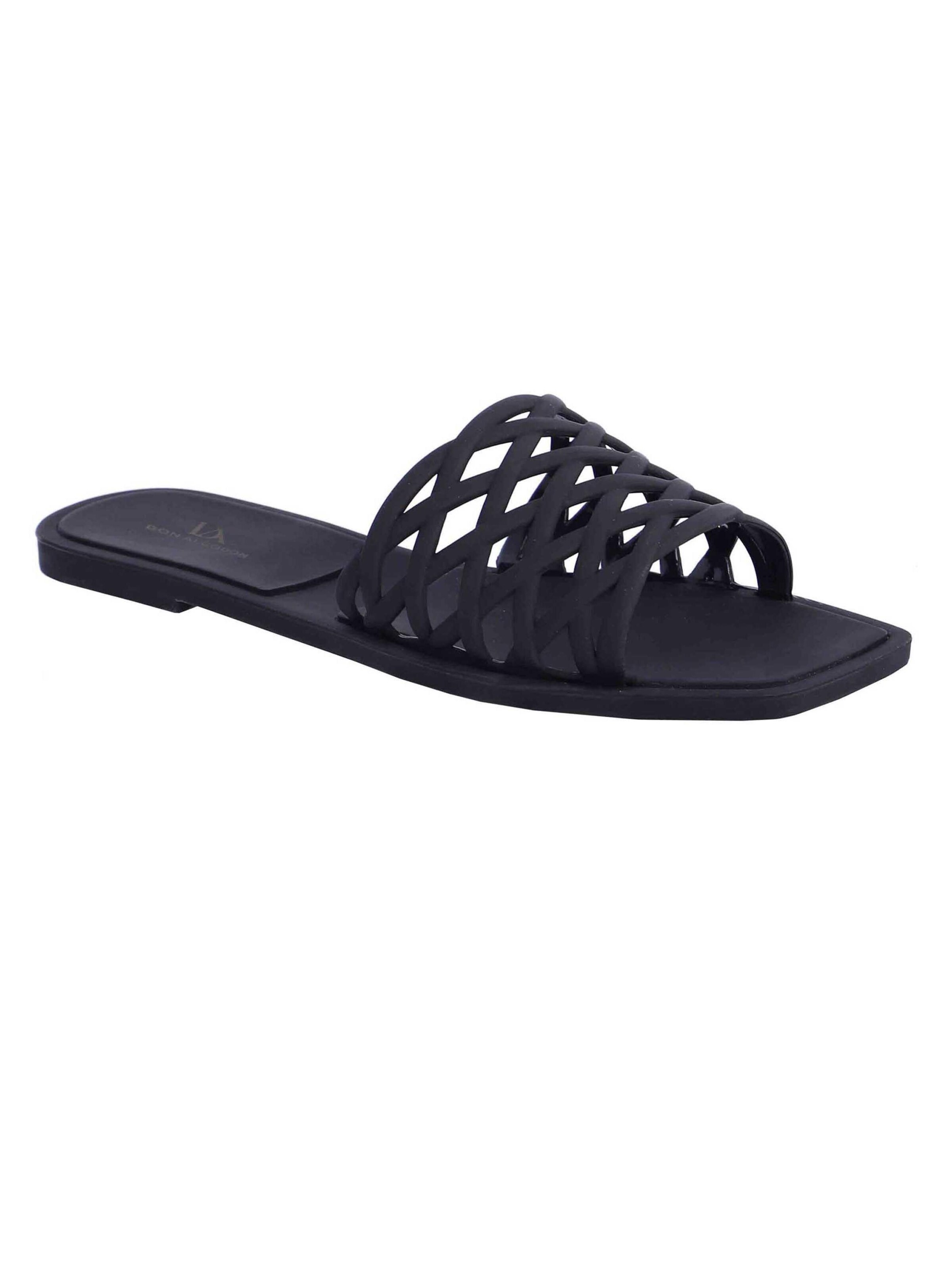 Don Algodon - Zapatos para playa y agua 'Chanclas de agua para mujer Isabelle de pvc' en negro