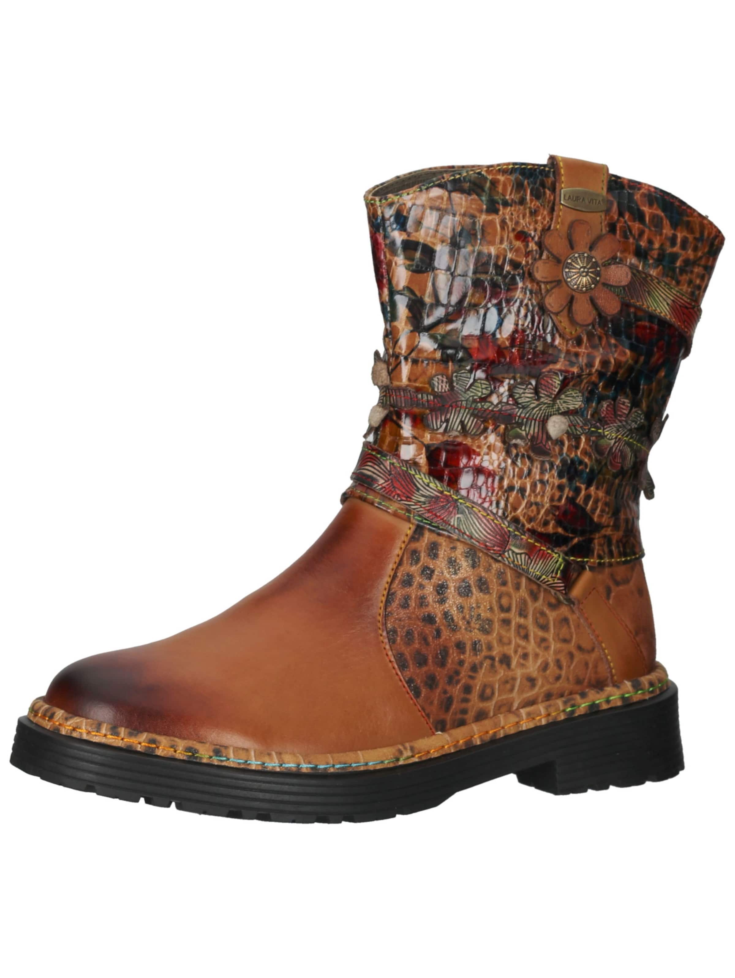 Bottines Laura Vita en marron : devant