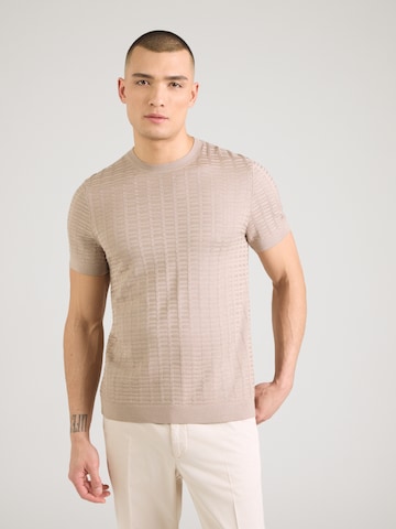 JOOP! Sweater 'Theor' in Brown: front