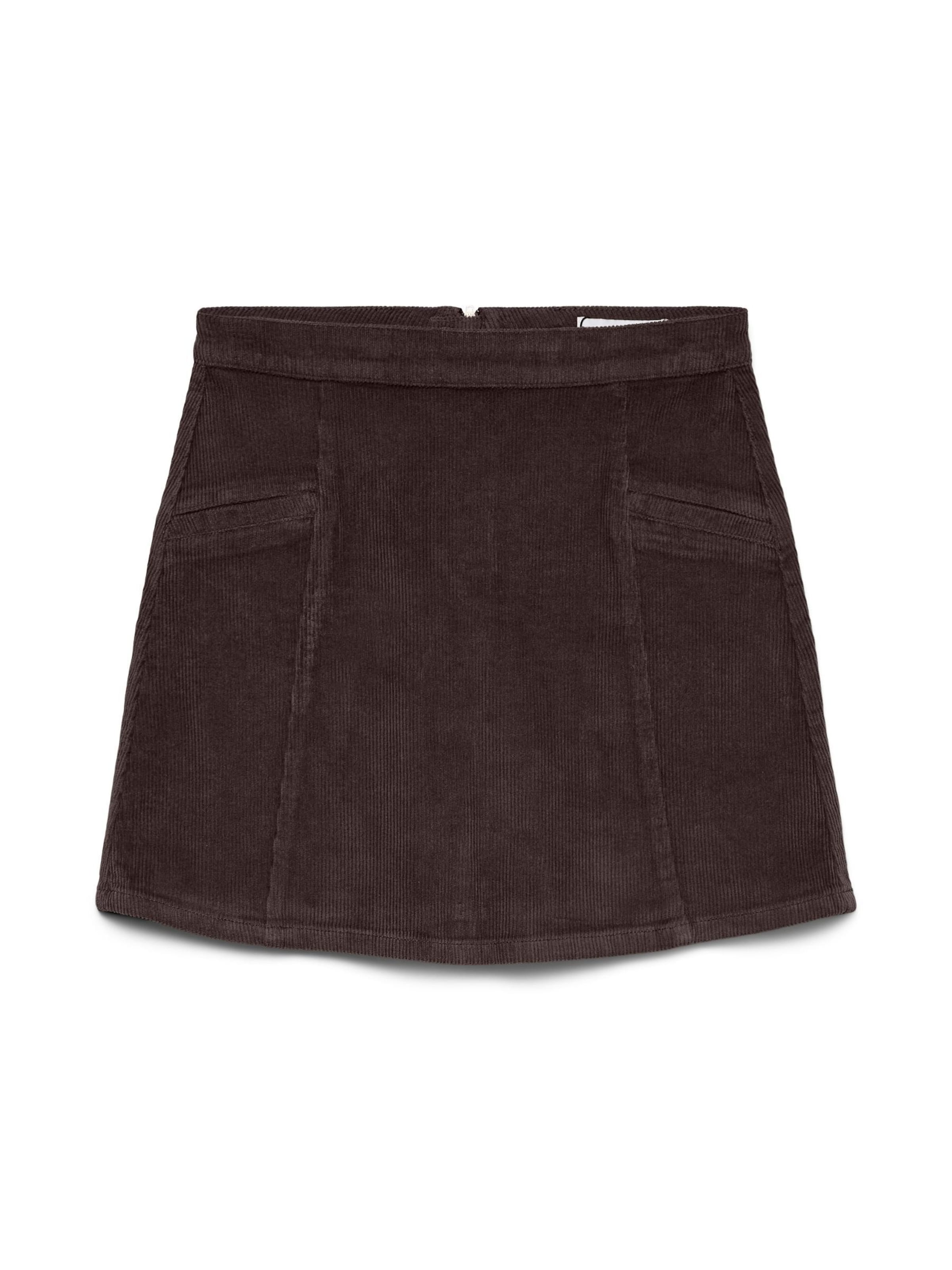 VERO MODA Rok 'VMKata' in Bruin: voorkant