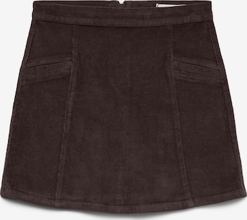 Jupe 'VMKata' VERO MODA en marron : devant